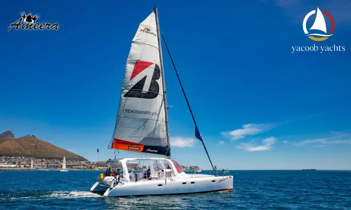 1-Hour Catamaran Day Cruise For 2 – Scenic V&A Waterfront Sailing Experience On Ameera 1