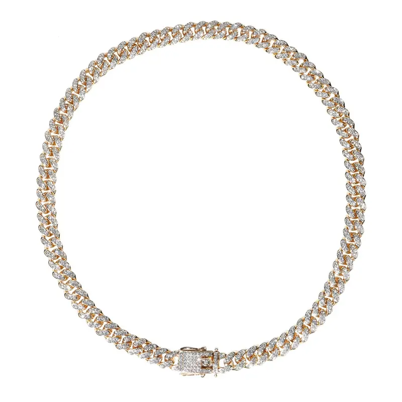 10Mm Cuban Link Necklace – Bold Gold-Finished Chain 1