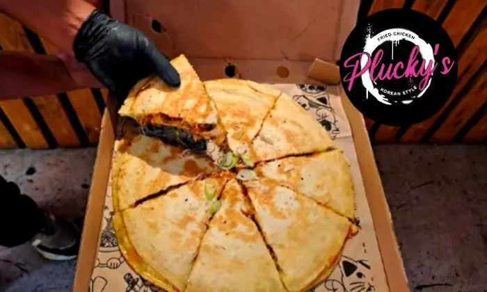 2-For-1 Gourmet 30Cm Quesadilla Pie At Plucky’S Korean Fried Chicken 1