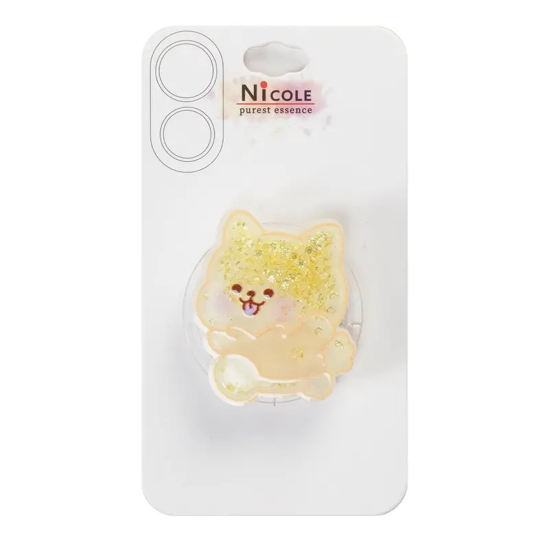 2D Acrylic Animal Phone Grip & Stand – Expandable Dual-Function Holder 1