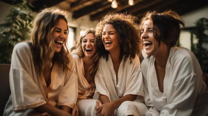 3-Hour Group Wellness Day: Sip & Paint, Full-Body Massage & Gourmet Lunch For Four 1