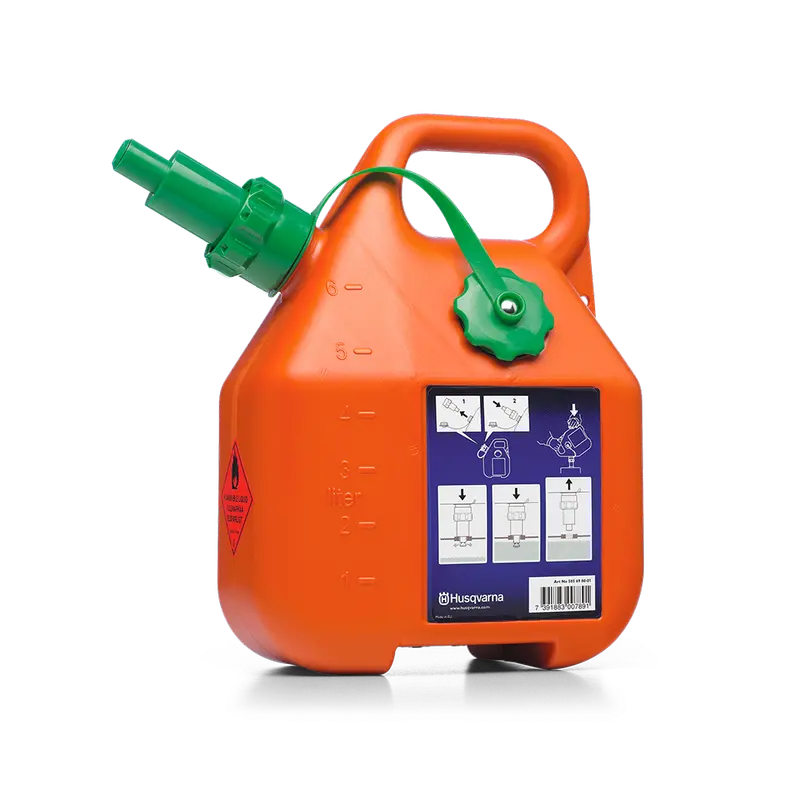 6-Litre Orange Fuel Can – Petrol-Safe Storage 1