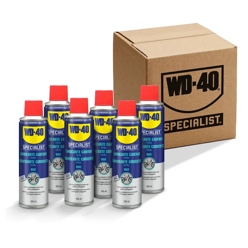 6-Pack Wd-40 Bike All-Weather Chain Lubricant 1