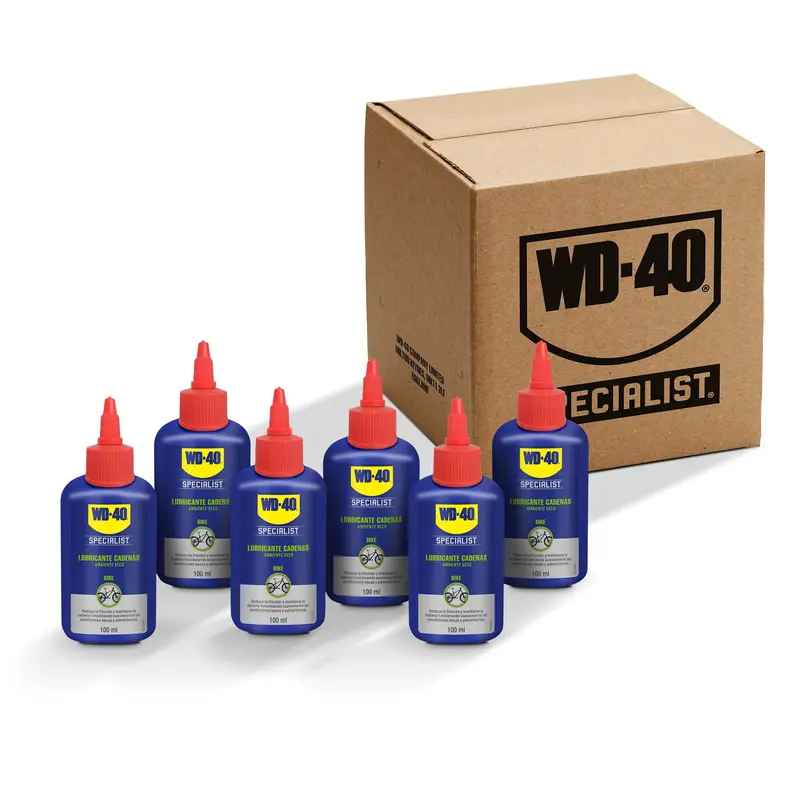 6-Pack Wd-40 Bike Dry-Condition Chain Lubricant 1