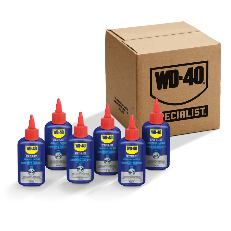 6-Pack Wd-40 Bike Wet-Condition Chain Lubricant 1