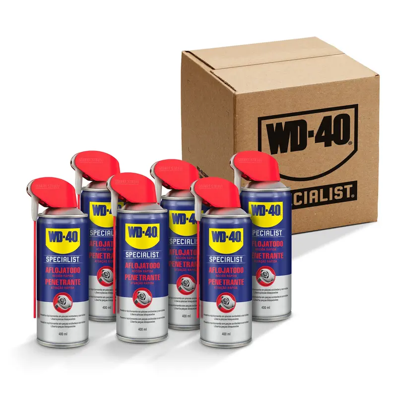 6-Pack Wd-40 Specialist Fast-Acting Penetrating Oil – 400Ml 1