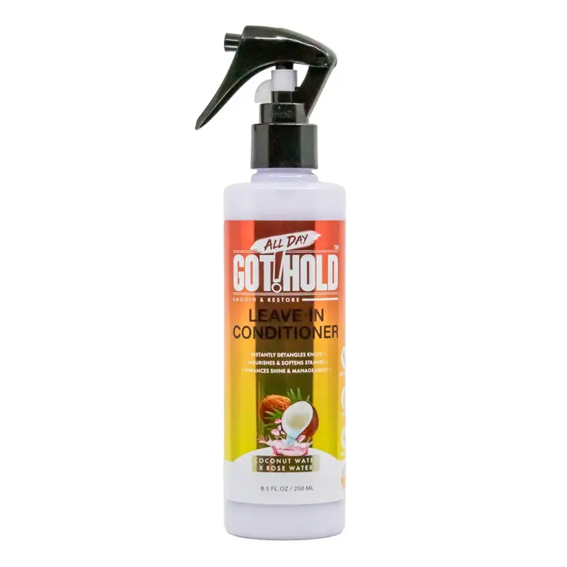 All Day Got Hold Leave-In Conditioner Spray – Lightweight Detangling & Heat Protection (250Ml) 1