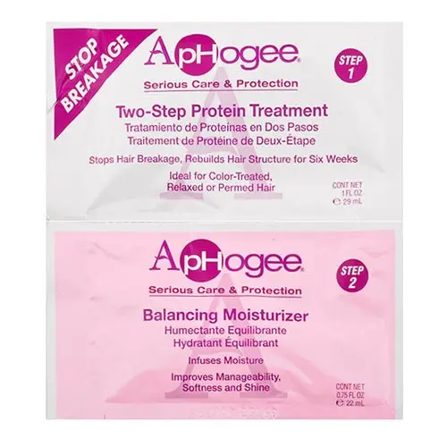 Aphogee Two-Step Protein Treatment With Balancing Moisturizer 1