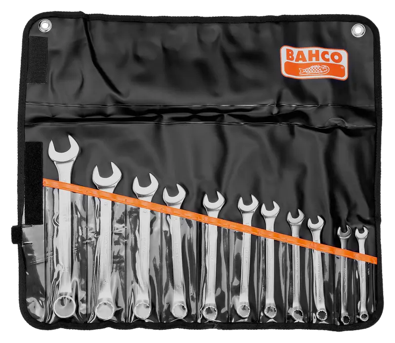 Bahco 111M Dynamic-Drive™ Combination Wrench Set — 11-Piece, 8–19 Mm Metric Range 1