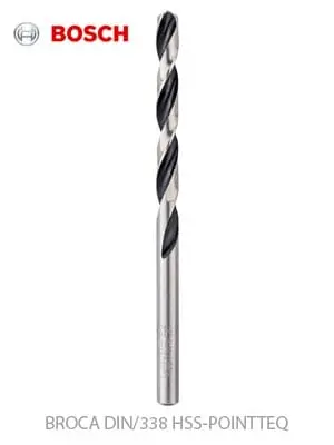 Bosch Din 338 Hss Twist Drill Bit For Metal – Pointteq Series 1