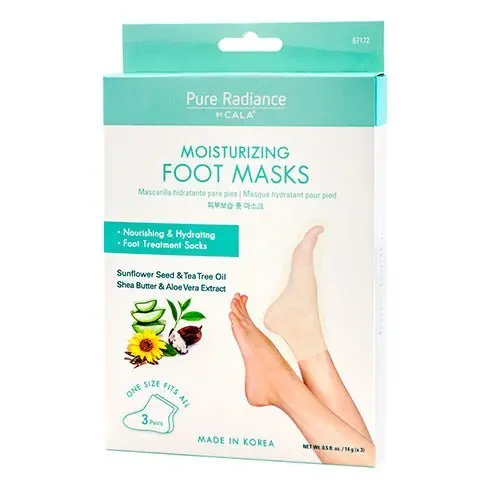 Cala Hydrating Foot Mask Socks – Moisturizing Treatment Set (3 Pairs) 1