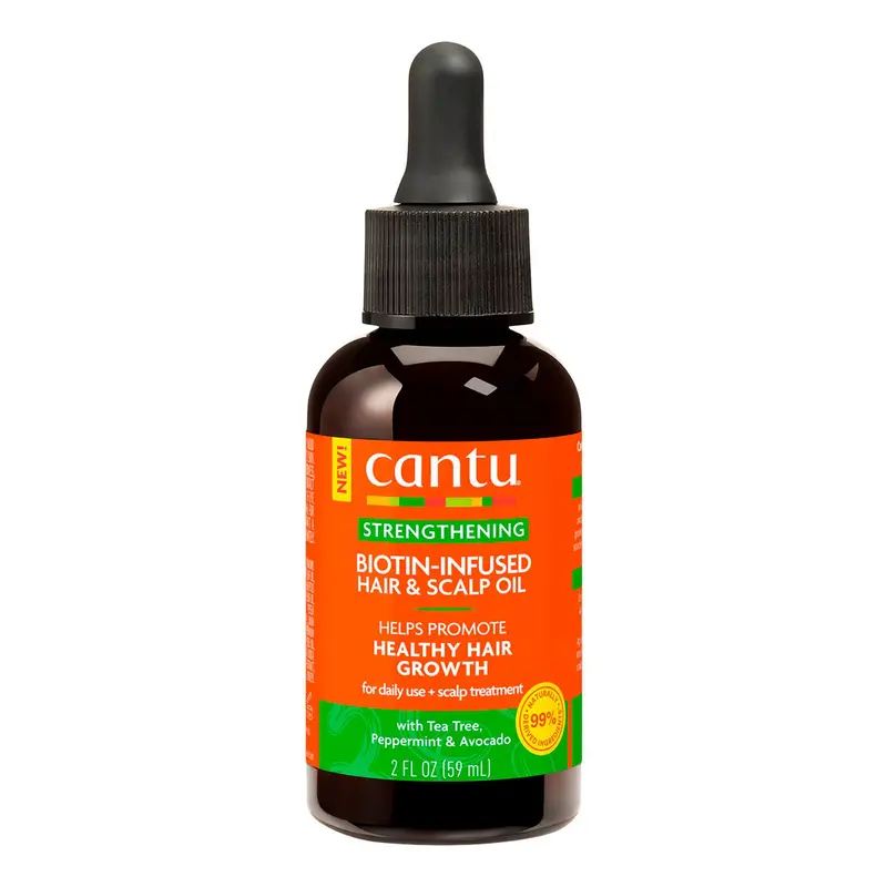 Cantu Rosemary & Mint Scalp Oil – 3.2 Oz (95 Ml) Strengthening, Cooling Treatment 1