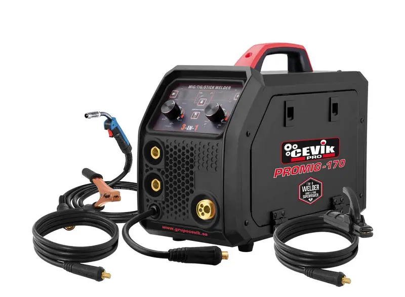 Cevik Pro 3-In-1 Inverter Mig Welder For Multi-Process Welding 1
