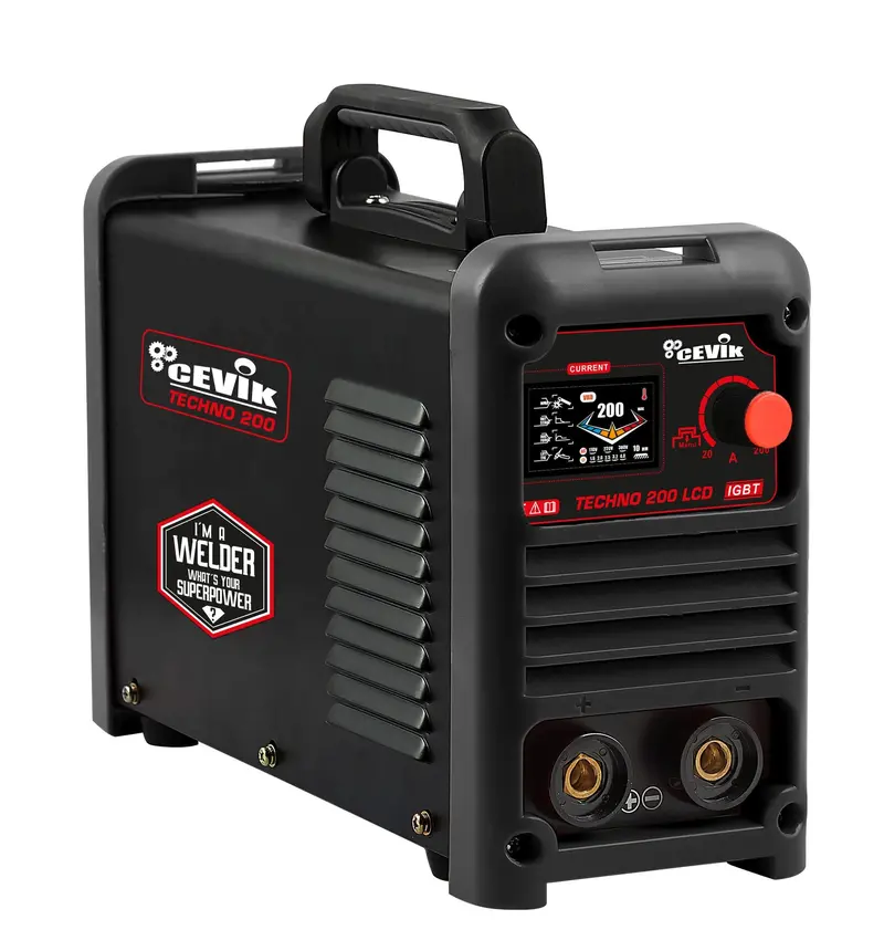 Cevik Pro Ce-Techno200Lcd 200A Inverter Welder With Lcd Display 1