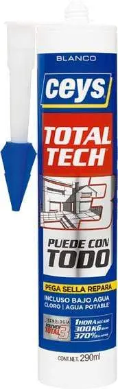 Ceys Total Tech Universal Transparent Sealant – 290 Ml Multi-Surface Adhesive & Repair Solution 1