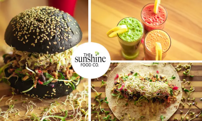 Charcoal-Grilled Burger Combo: 2 Burgers (Beef Or Veggie) + 2 Fresh Juices 1