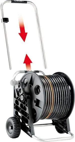 Claber Genius Compac25 Hose Reel Cart – Compact Wall-Mount Or Floor-Standing Design 1