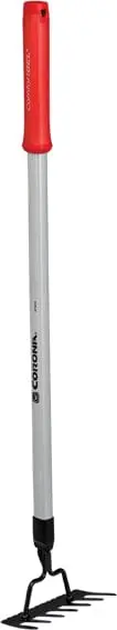 Corona 7-Tine Rake With Comfortgel Handle For Lawn & Garden Use 1