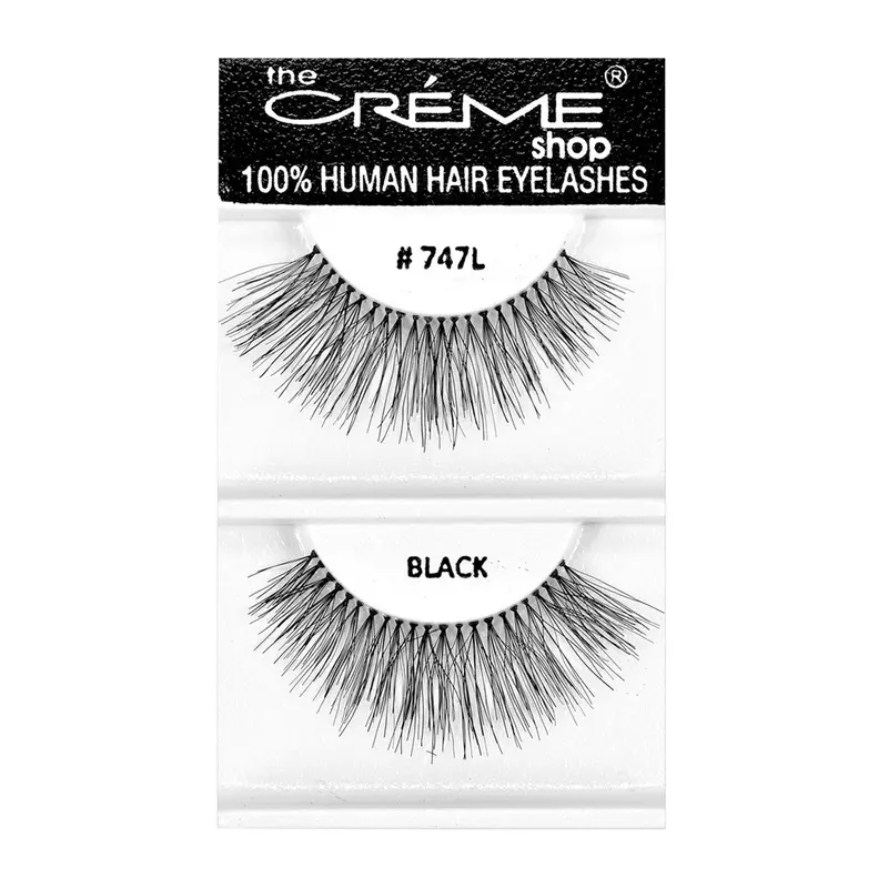 Creme Human Hair Eyelashes – Natural-Looking False Lashes 1