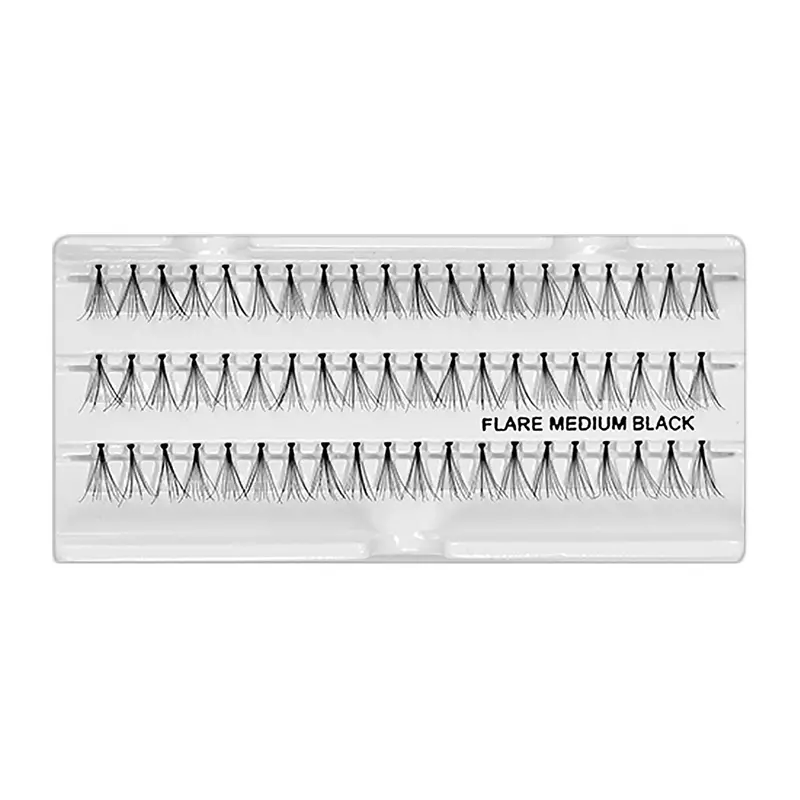Creme Individual Eyelashes – Hand-Tied Single-Strand Lashes 1
