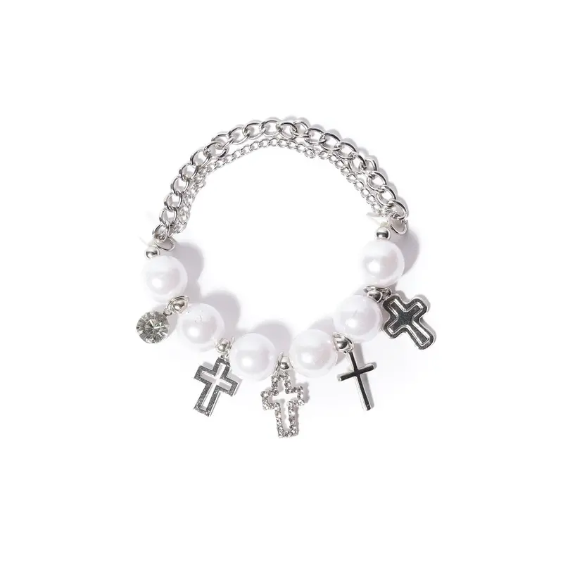 Cross Charm Bracelet – Faith-Inspired Minimalist Jewelry 1