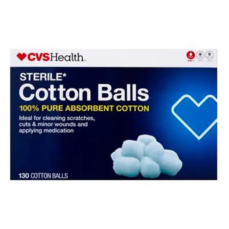Cvs Health Sterile Cotton Balls – 130 Count 1