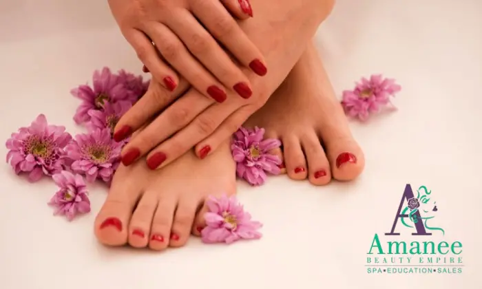 Deluxe Manicure & Pedicure Service – Includes Gel Polish Finish 1