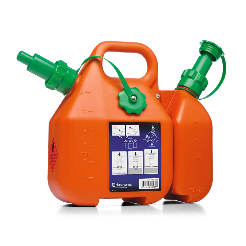 Dual-Compartment Fuel Can – 6 L + 2.5 L With Anti-Spill Design 1