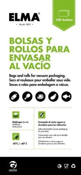 Elma Vacuum-Seal Cooking Bags 1
