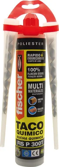 Fischer Fis P Plus 300 T Anchoring Resin Cartridge – Professional Grade, 12-Pack 1