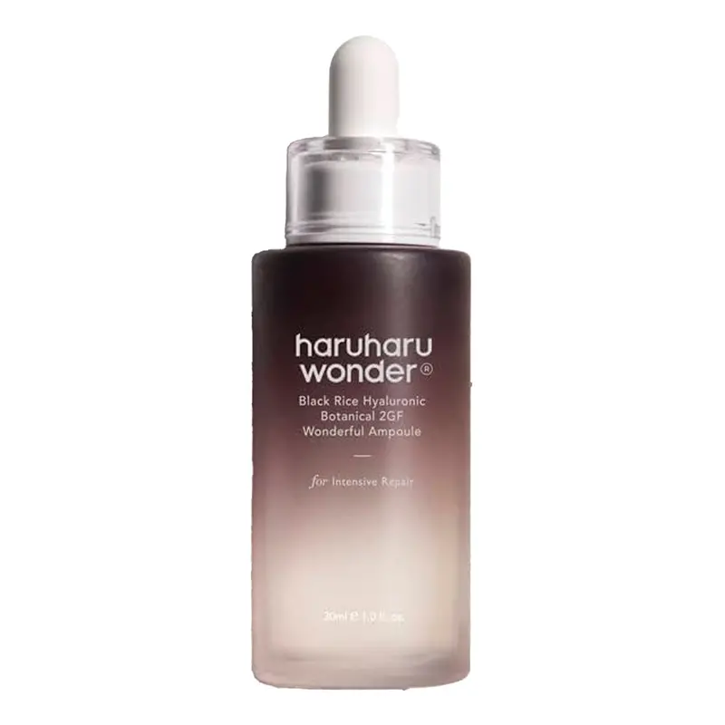 Haruharu Wonder Black Rice Botanical Ampoule – Dual-Growth Factor Formula (30Ml) 1
