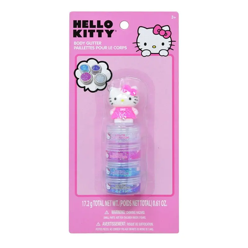 Hello Kitty Body Glitter Set – 4-Piece Assortment 1