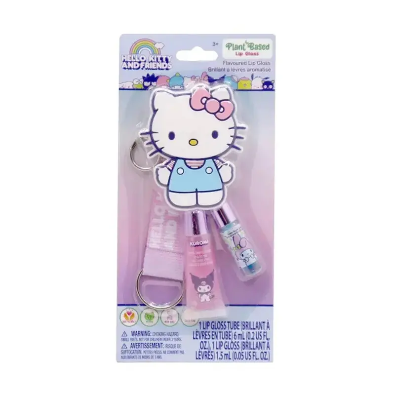 Hello Kitty & Friends Lip Gloss & Accessory Carry Bag Set 1