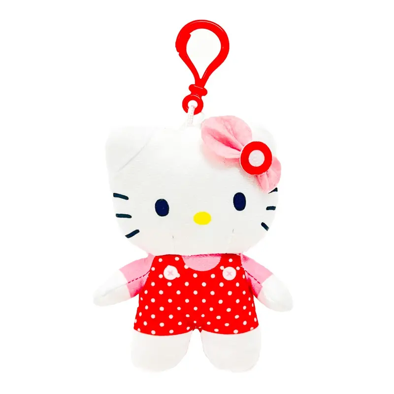 Hello Kitty Plush Keychain – Adorable Soft Charm With Ring 1