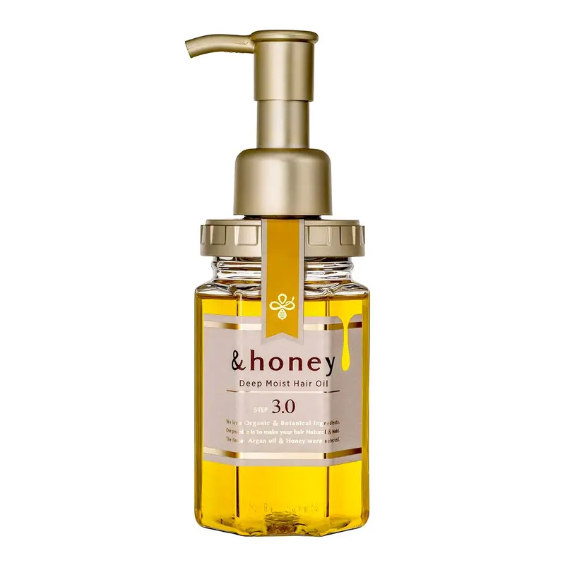 &Honey Nourishing Hair Oil – Lightweight Shine & Frizz Control, 100Ml (3.38 Fl Oz) 1