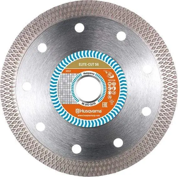Husqvarna Elite-Cut S6 Diamond Blade – 115Mm For Porcelain (Gold Range) 1
