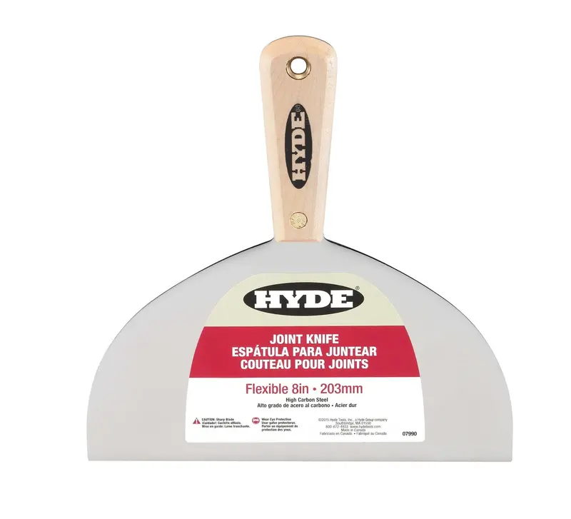 Hyde 07990 8-Inch Flexible Joint Knife With Wood Handle 1
