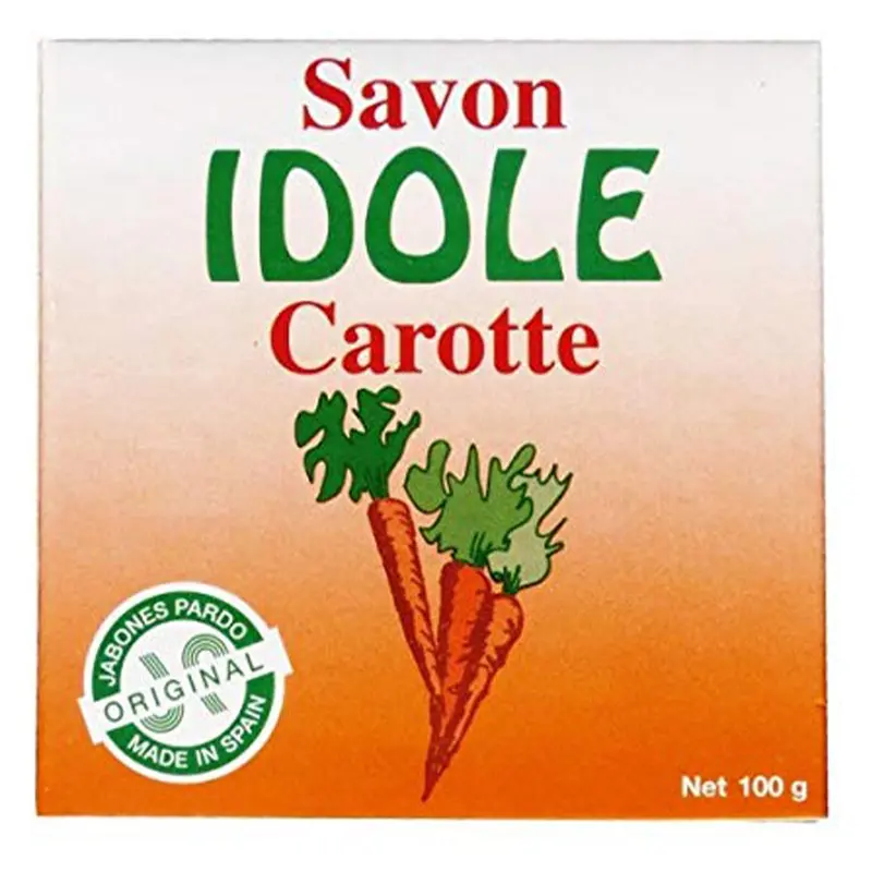 Idole Carrot Brightening Soap – 3.53 Oz (100 G) 1