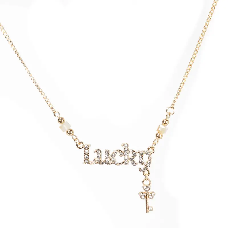 Jewelry Factory Lucky Charm Necklace – Symbolic Pendant Design 1