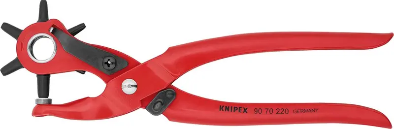 Knipex 9070 Revolver Hole Punch – 220 Mm 1