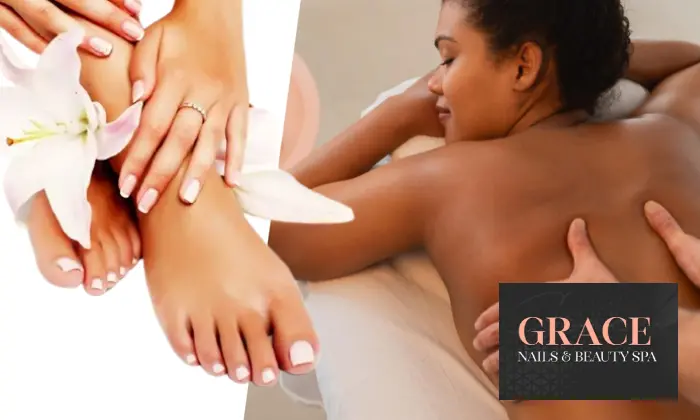 Manicure, Pedicure & Relaxing Massage Package – Grace Nails And Beauty Spa 1