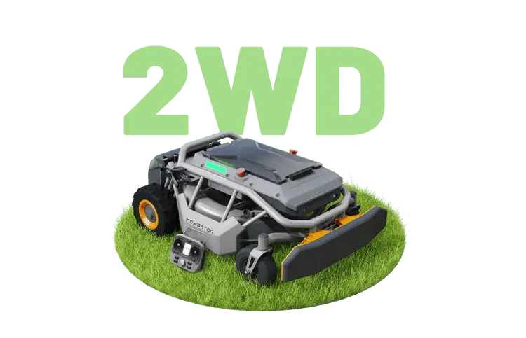 Mowrator S1 Remote-Controlled Lawn Mower – 2-Wheel Drive Model 1