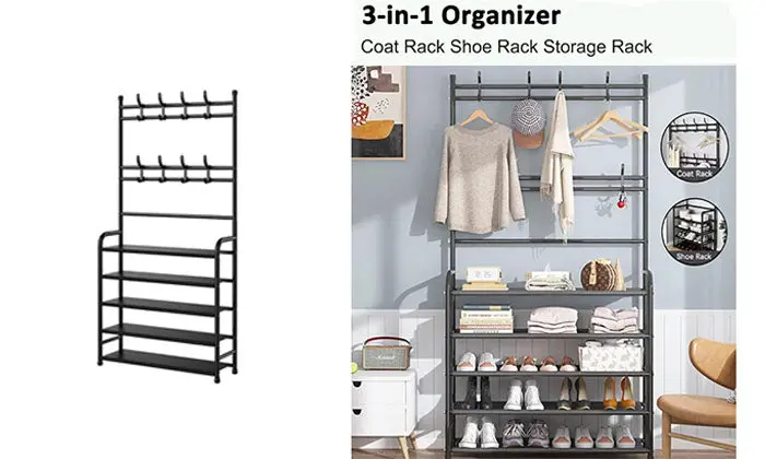 Nudekor Heavy-Duty 5-Tier Multi-Use Storage Rack 1
