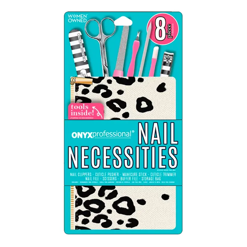Onyx Nail Necessities Kit – 8-Piece Professional Nail Care Set 1
