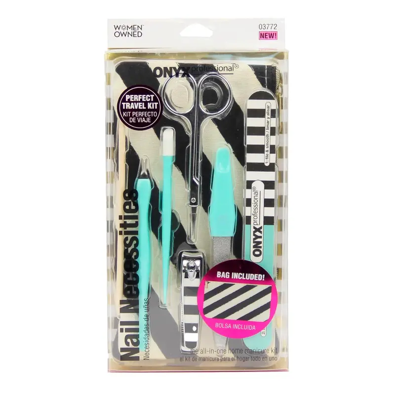 Onyx Nail Travel Kit – 8-Piece Professional Nail Care Set 1