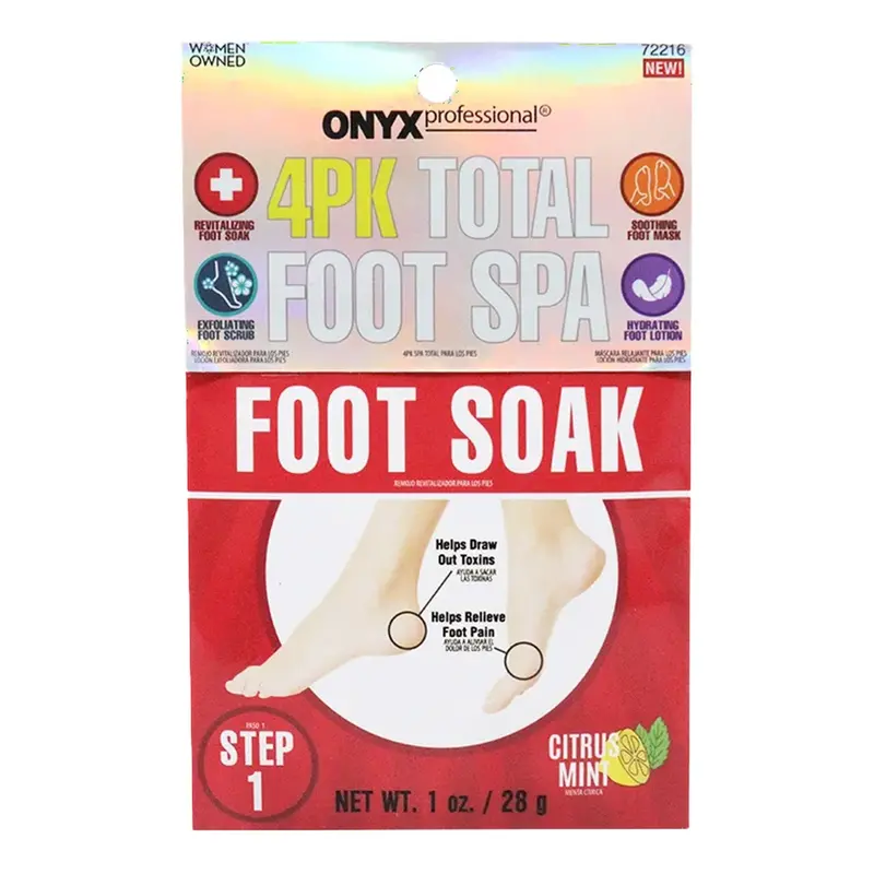 Onyx Professional Total Foot Spa Kit – 4-Piece Set 1