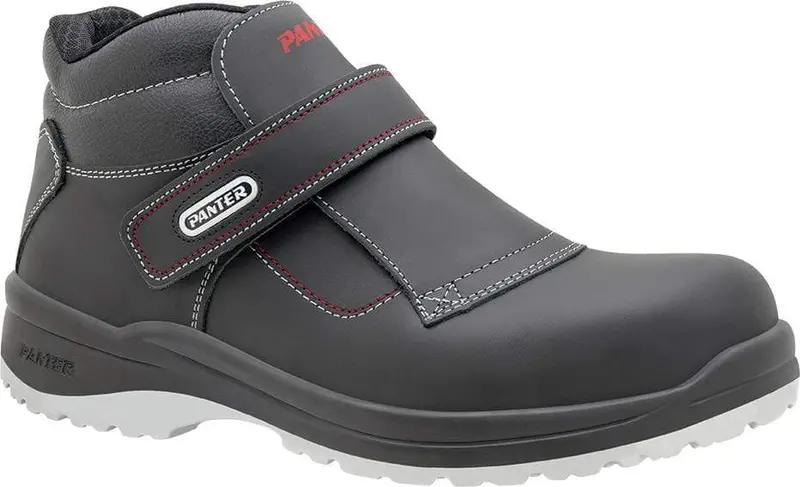 Panter Fragua Velcro Plus S3 Welding Boots — Hook-And-Loop Fastening, Anti-Spark Design | En Iso 20345 1