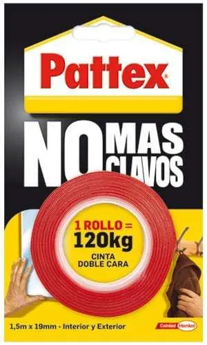Pattex No Nails Double-Sided Adhesive Tape 1403701 1