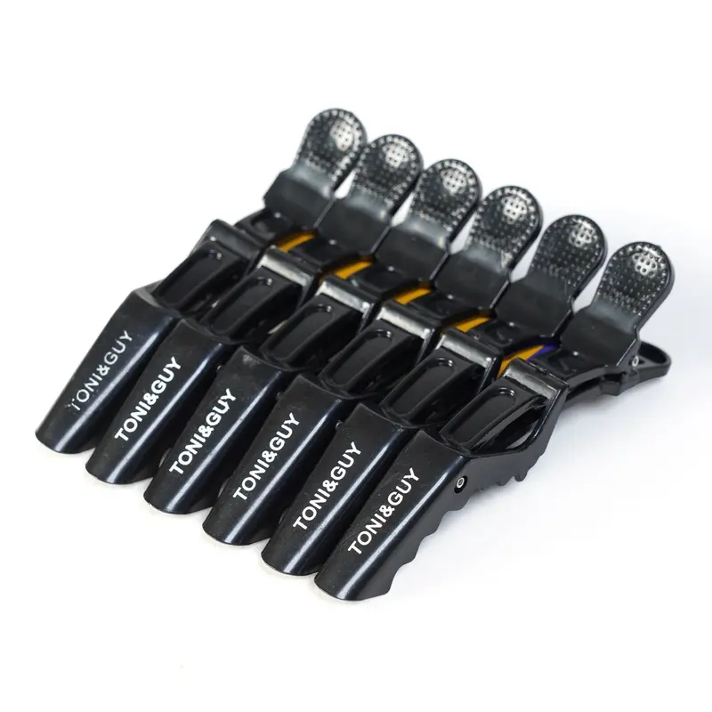 Premium Crocodile-Style Hair Clip – 4.3 Inch, 6-Pack 1