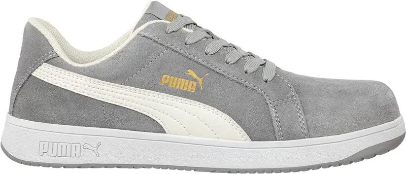 Puma Iconic Grey Low S1Pl Safety Work Shoe 1